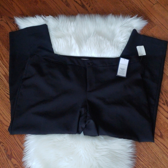 Charter club plus size straight leg black pants - Picture 4 of 8